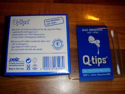 Q-Tips German Pack