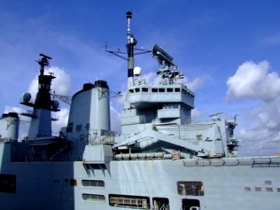R07 HMS Ark Royal p3 IJ harbour, Port of Amsterdam