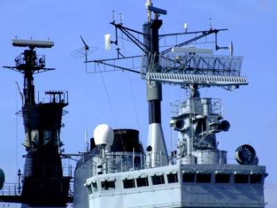 R07 HMS Ark Royal p7 IJ harbour, Port of Amsterdam