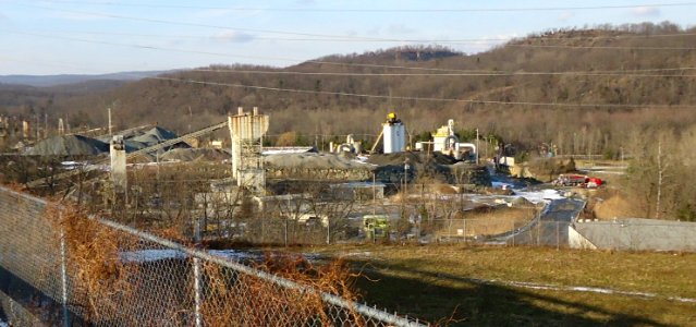 Quarry in Butler New Jersey near highway 287