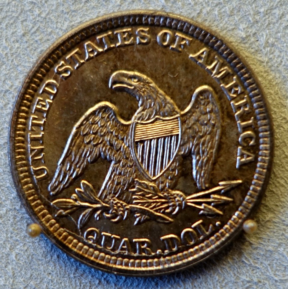 Quarter Dollar, United States of America, 1849 - Bode-Museum - DSC02645