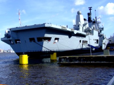 R07 HMS Ark Royal p8 IJ harbour, Port of Amsterdam