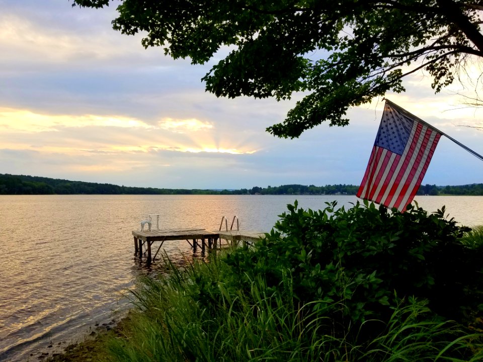 Quaboag Pond - East Brookfield, MA - 20180714 194841
