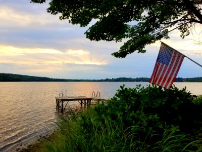 Quaboag Pond - East Brookfield, MA - 20180714 194841