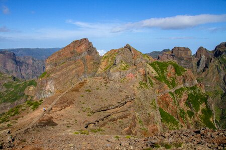 Shades of brown landscape rock