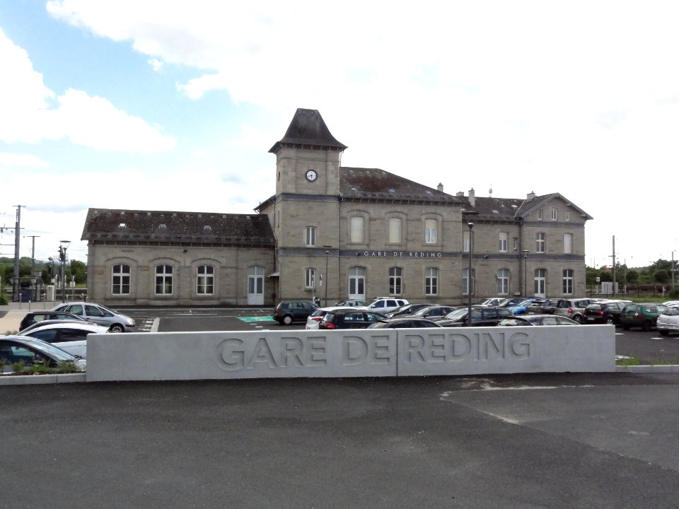 Réding (Moselle) gare