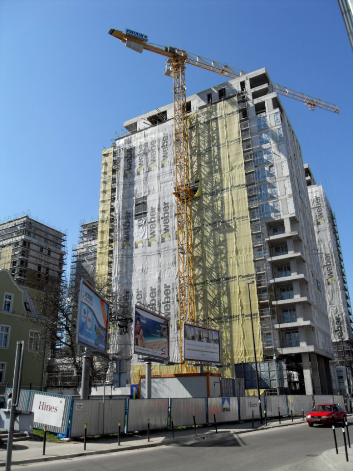 Quattro Towers in Gdańsk Wrzeszcz – April 2011