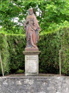 Réchicourt-le-Château (Moselle) statue Sacré-Coeur