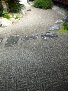Rock-garden-Negoro-temple-Japan photo