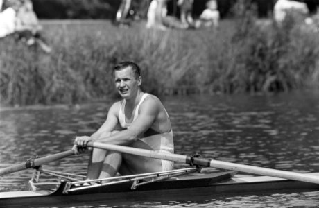 Roeien Bosbaan. Nummer 10 Meissner (skif), Bestanddeelnr 921-4827