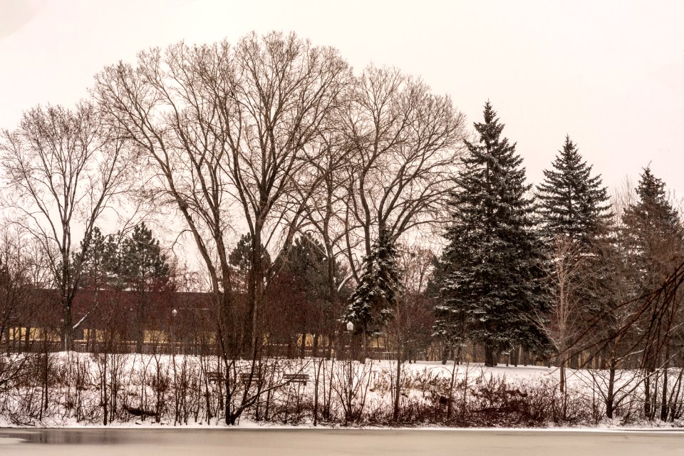 Quebe city on winter, Canada 09