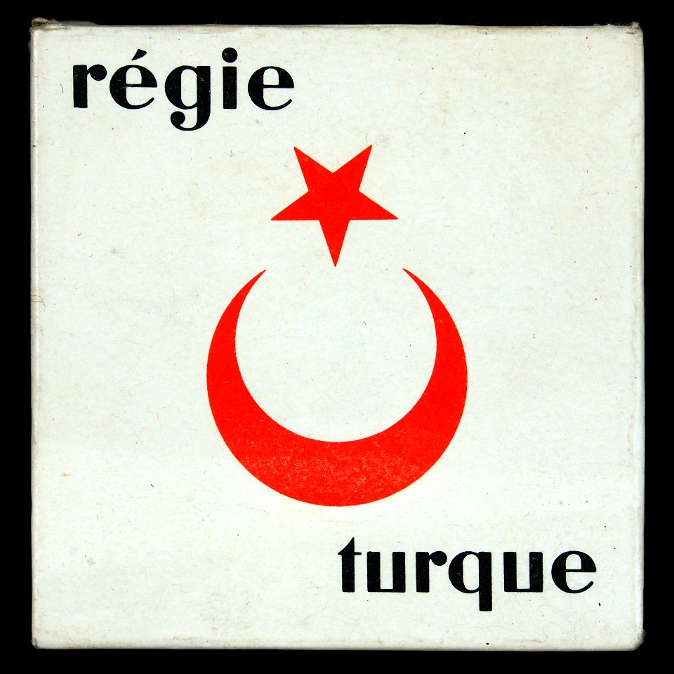 Régie Turque cigarettes box