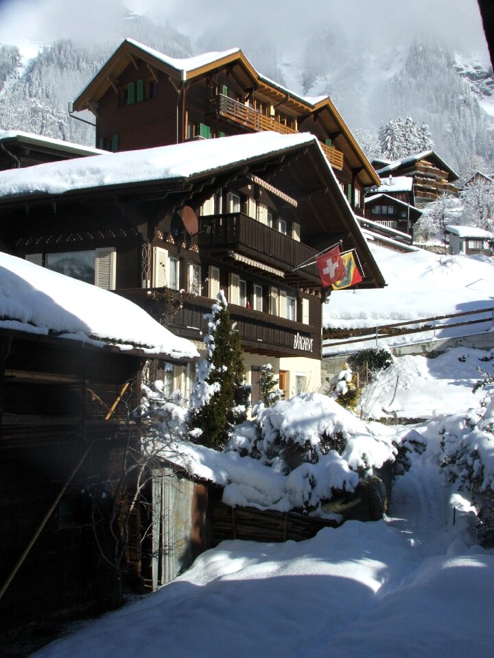 Wengen alps switzerland