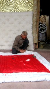 Quilter and quilting in the Bazaar of Nishapur 08