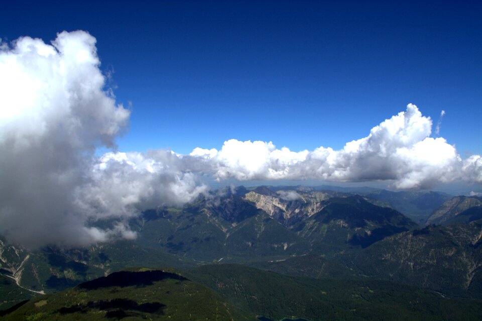 Zugspitze alpine austria