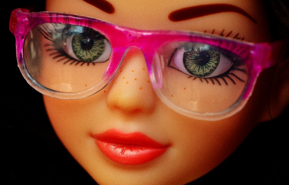 Eyes glasses beauty