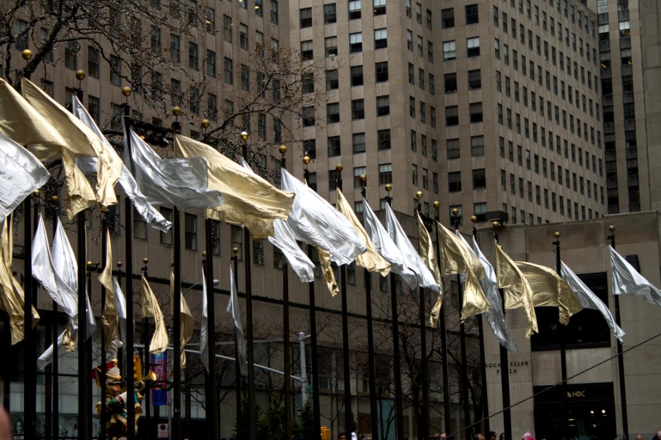 Rockefeller Center Flags