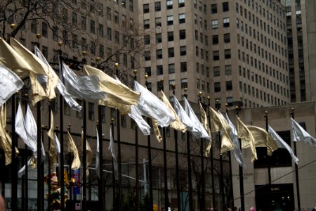 Rockefeller Center Flags