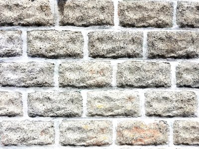 Rockface block wall - Arlington, MA - 01