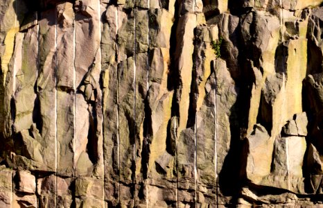 Rocks and texture in Rixö granite quarry 3 photo