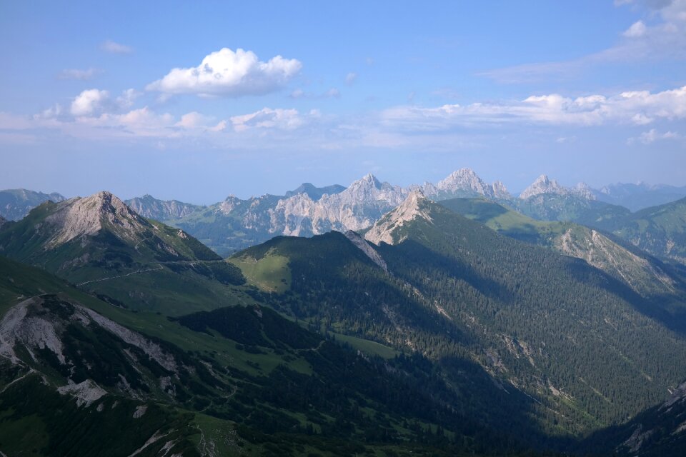 Tip of the miter litnisschrofen tenn mountain head