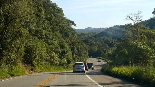 Rodovia Oswaldo Cruz no Núcleo Santa Virgínia