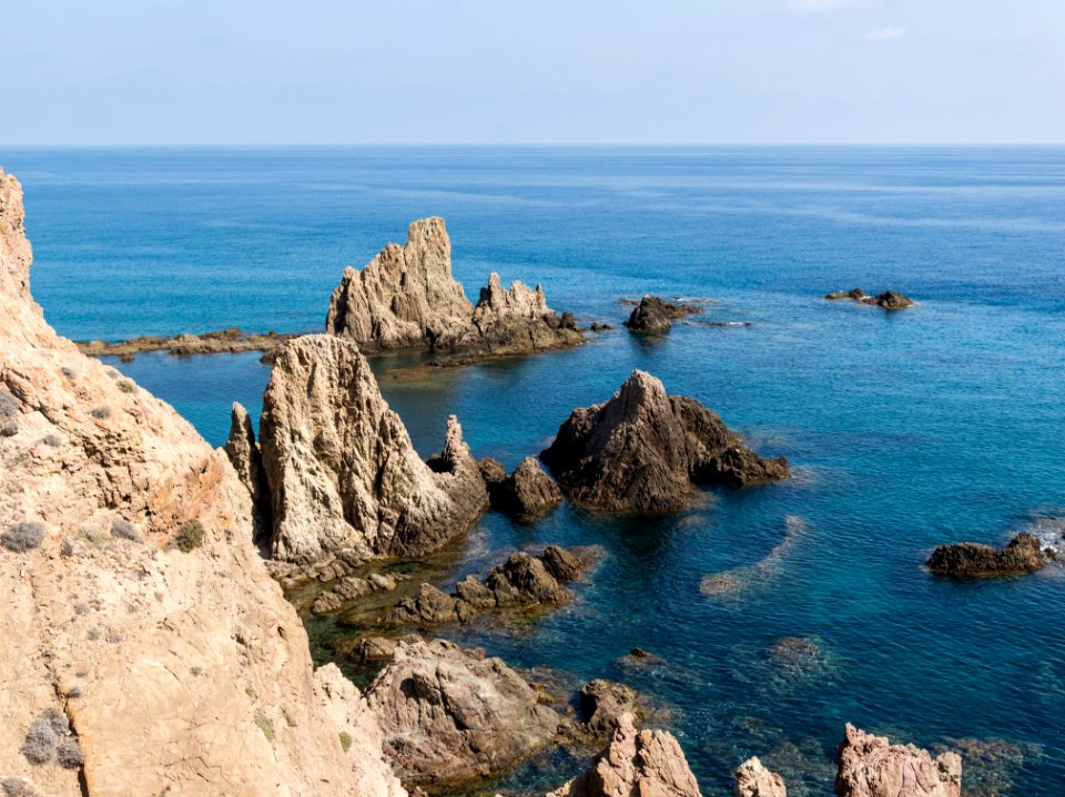 Rocks at Cabo de Gata, Andalusia, Spain