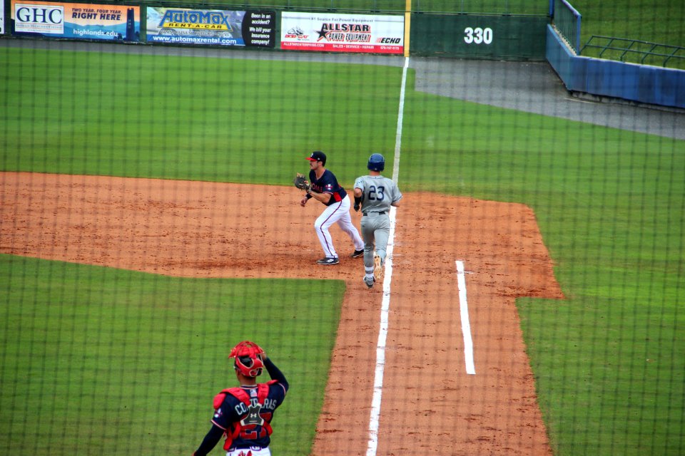 Rome Braves vs. Asheville Tourists, May 30, 2018 (73) Robbie Perkins