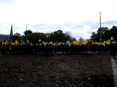 Rojava solidarity demonstration Berlin 2019-11-02 03