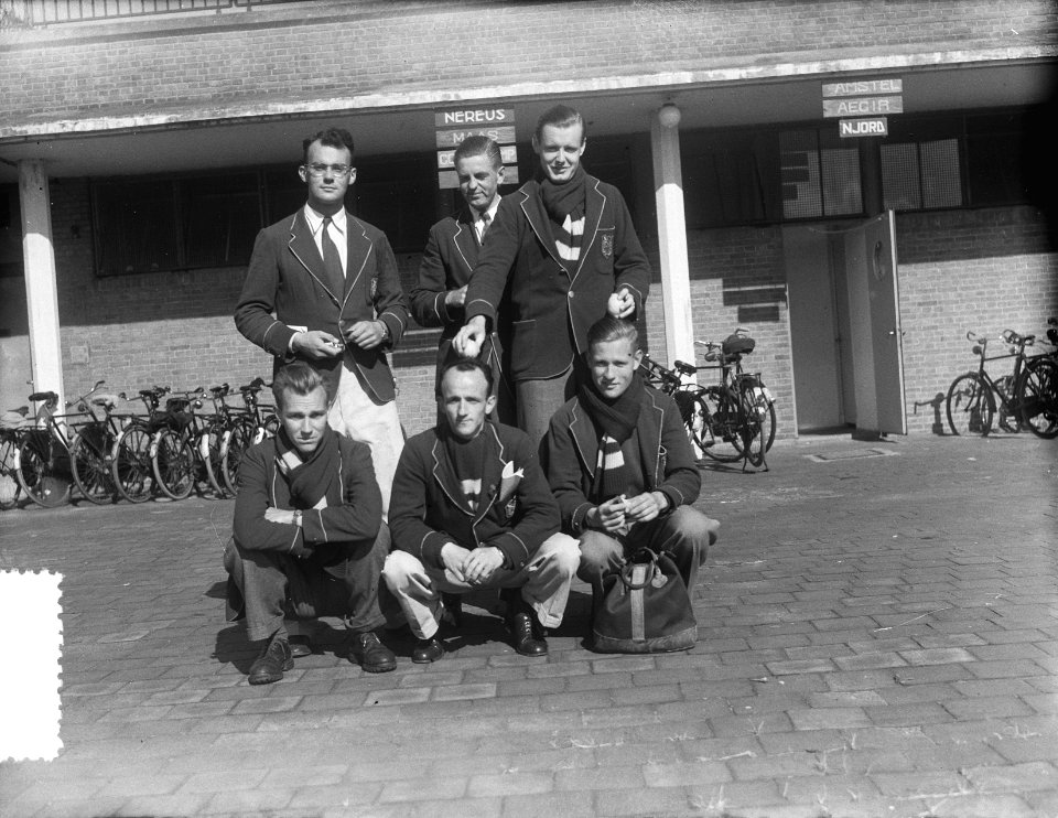 Roeiwedstrijd Bosbaan groep Nereus oude vier, Bestanddeelnr 905-1546