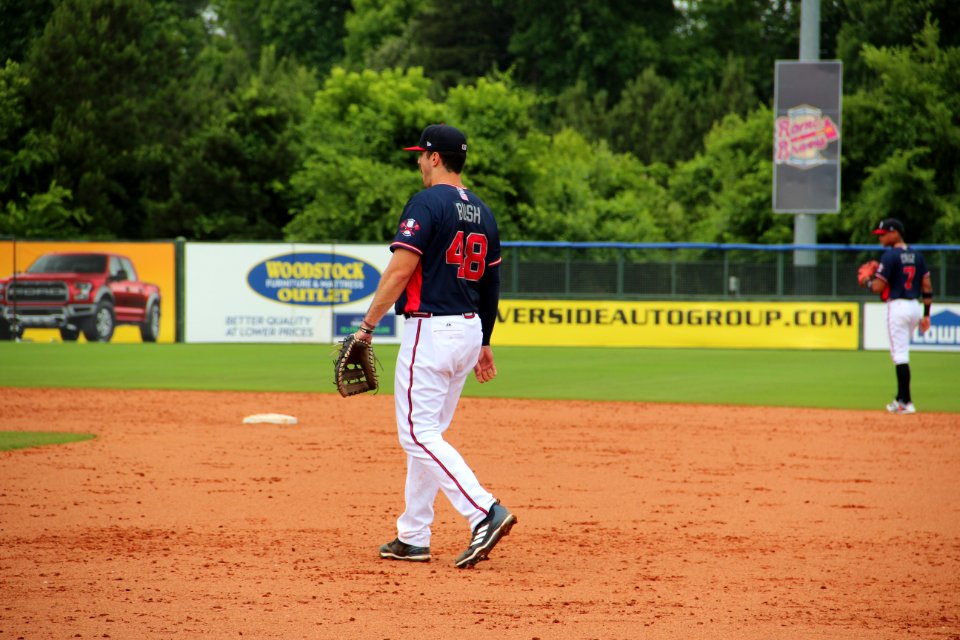 Rome Braves vs. Asheville Tourists, May 30, 2018 (85) Austin Bush