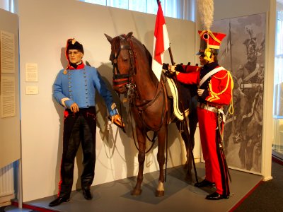 Rode Lansiers van het 2de Regiment Huzaren 1810-1814