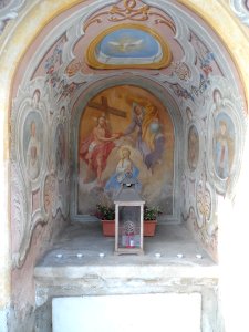 Rodeneck-Bildstock-Pfarrkirche