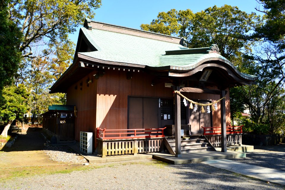 Rokuon-jinja, haiden-2