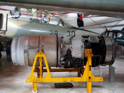 Rolls Royce Avon 210 (1959) used in English Electric Lightning at Flugausstellung Hermeskeil, pic1