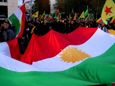 Rojava solidarity demonstration Berlin 2019-11-02 118