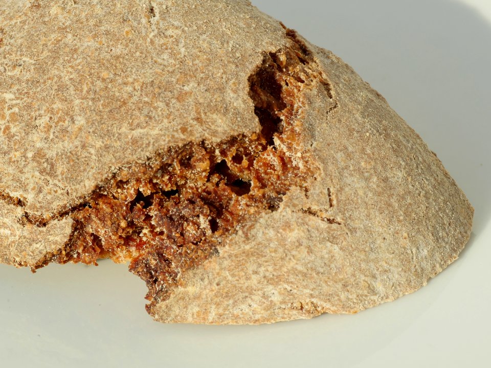 Roggenvollkornbrot.Endstueck.Ausbund