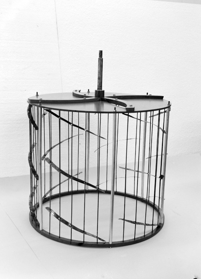 Roertrommel, pvc, aluminium, Bestanddeelnr 165-0291
