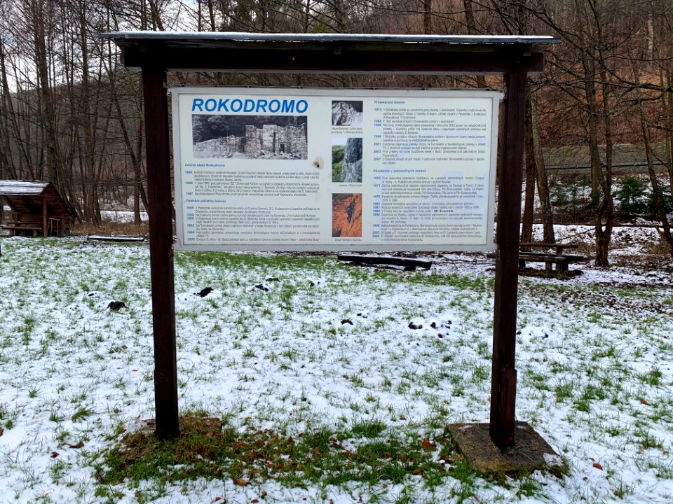 Rokodromo Information Board