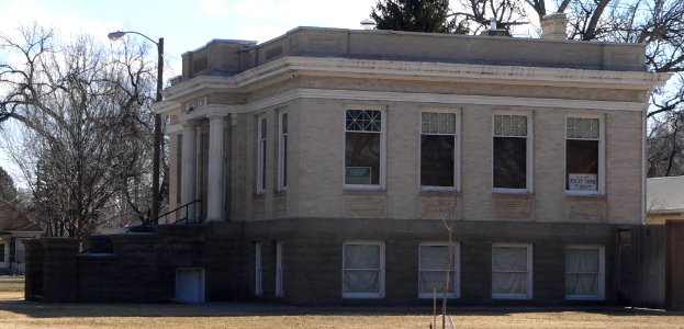 Rocky Ford, Colorado Carnegie library from NW 1