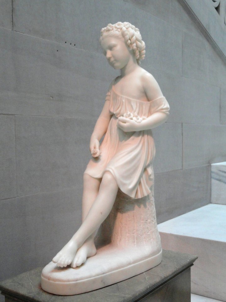 Roma Lyman by William Henry Rinehart, 1873 - Corcoran Gallery of Art - DSC01074