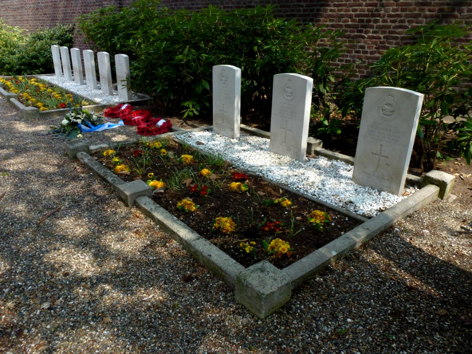Roermond, oude kerkhof, CWGC oorlogsgraven overzicht
