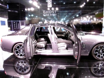 Rolls-Royce Ghost Black Badge (2) - Vienna Autoshow 2018