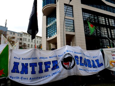 Rojava solidarity demonstration Berlin 2019-11-02 108