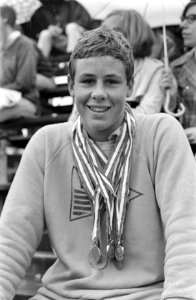 Roger van Hamburg met 9 gouden en 1 zilveren medaille, Bestanddeelnr 921-5703