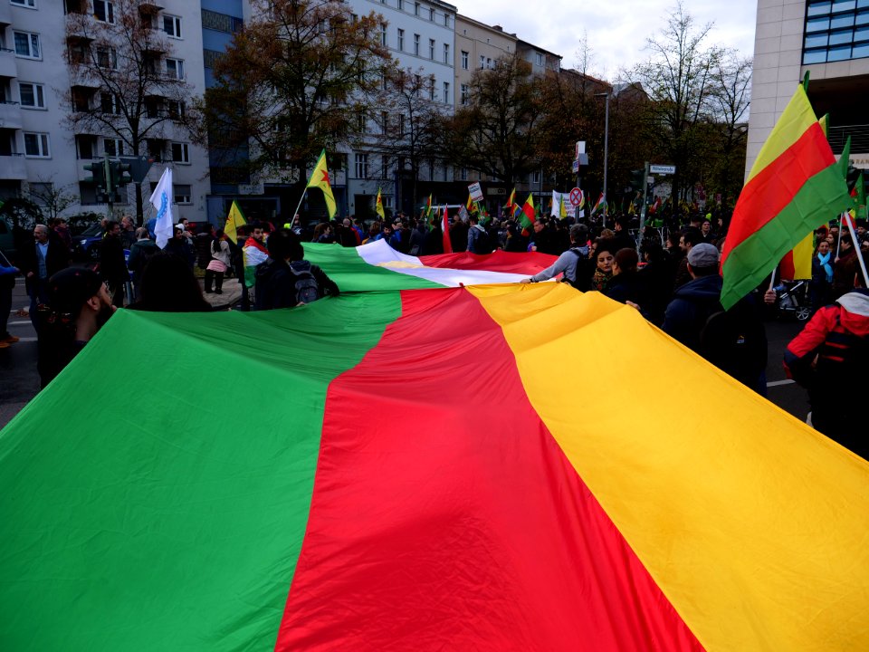 Rojava solidarity demonstration Berlin 2019-11-02 120