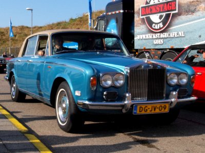 Rolls Royce SILVER SHADOW dutch licence registration DG-JV-09 pic1