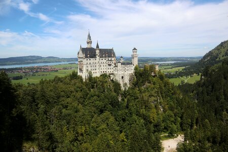 Fairy castle neuschwanstein castle bavaria photo