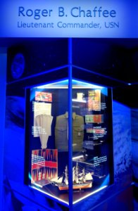 Roger B. Chaffee memorial - Kennedy Space Center - Cape Canaveral, Florida - DSC02848