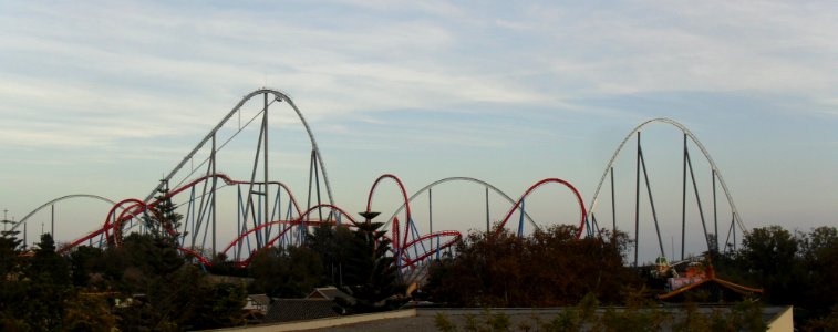 Roller coasters at Port Aventura